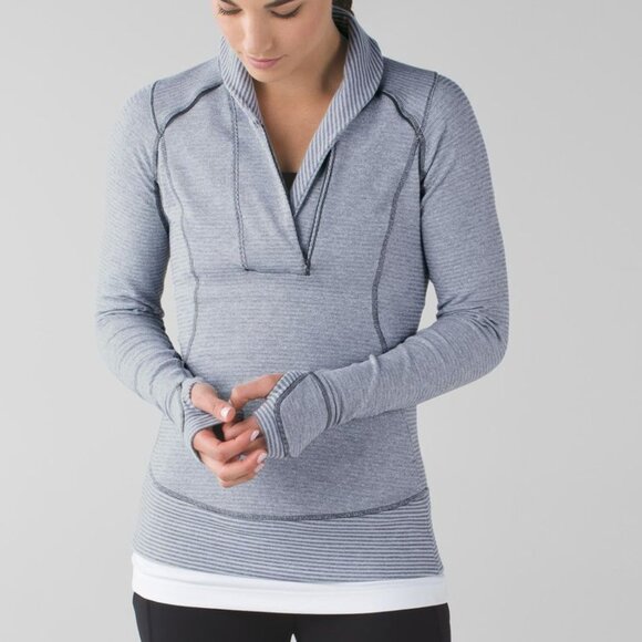 Lululemon Think Fast Pullover (12) - Picture 1 of 10